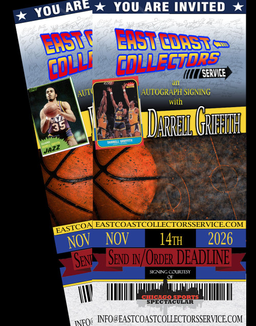 Darrell Griffith Pre-Order Autograph