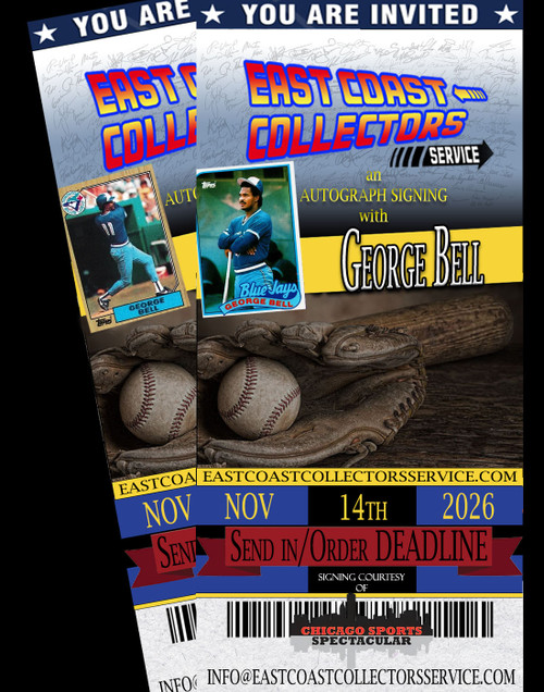 George Bell Pre-Order Autograph
