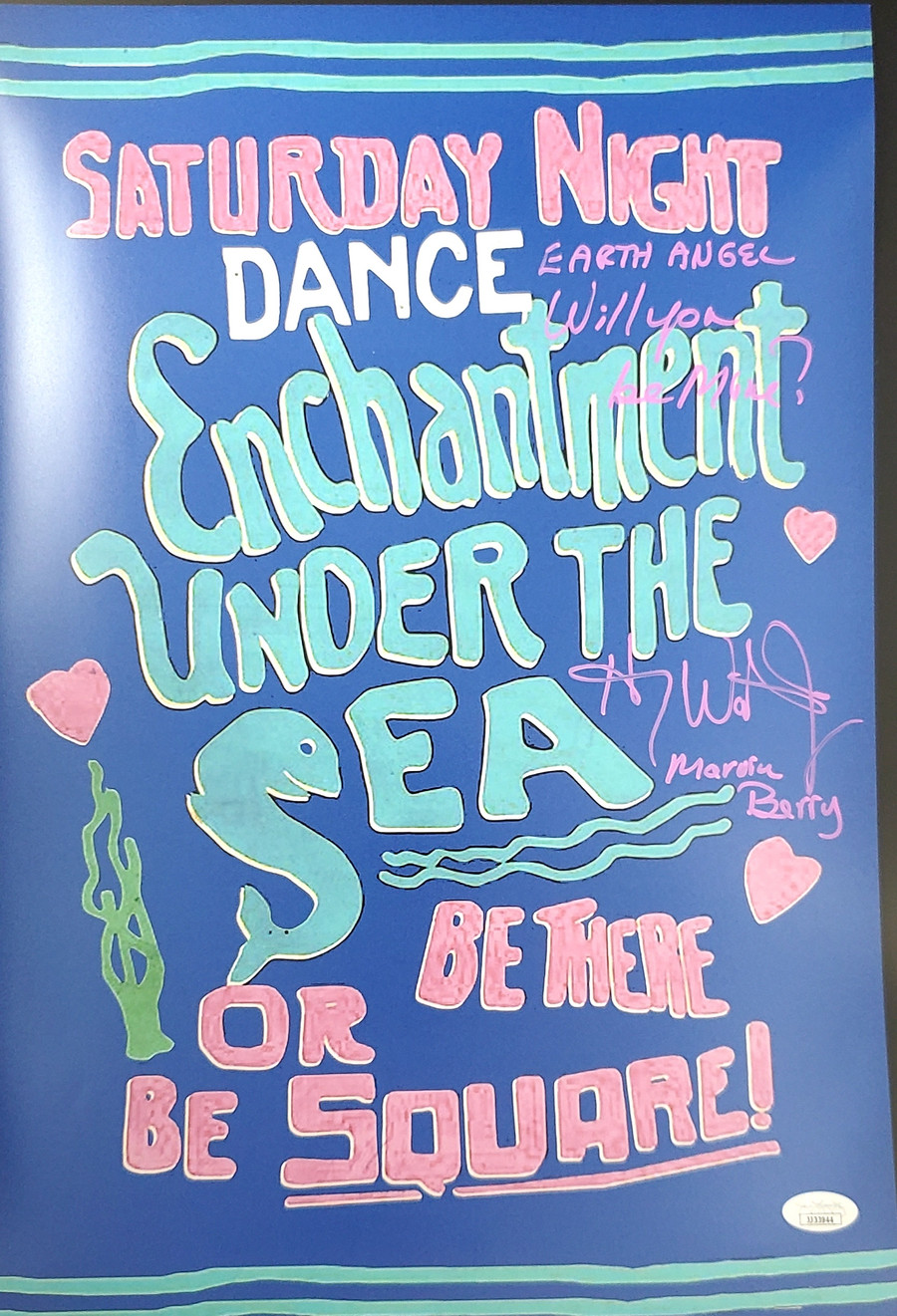 Back To The Future Enchantment Under The Sea Dance Autographed
