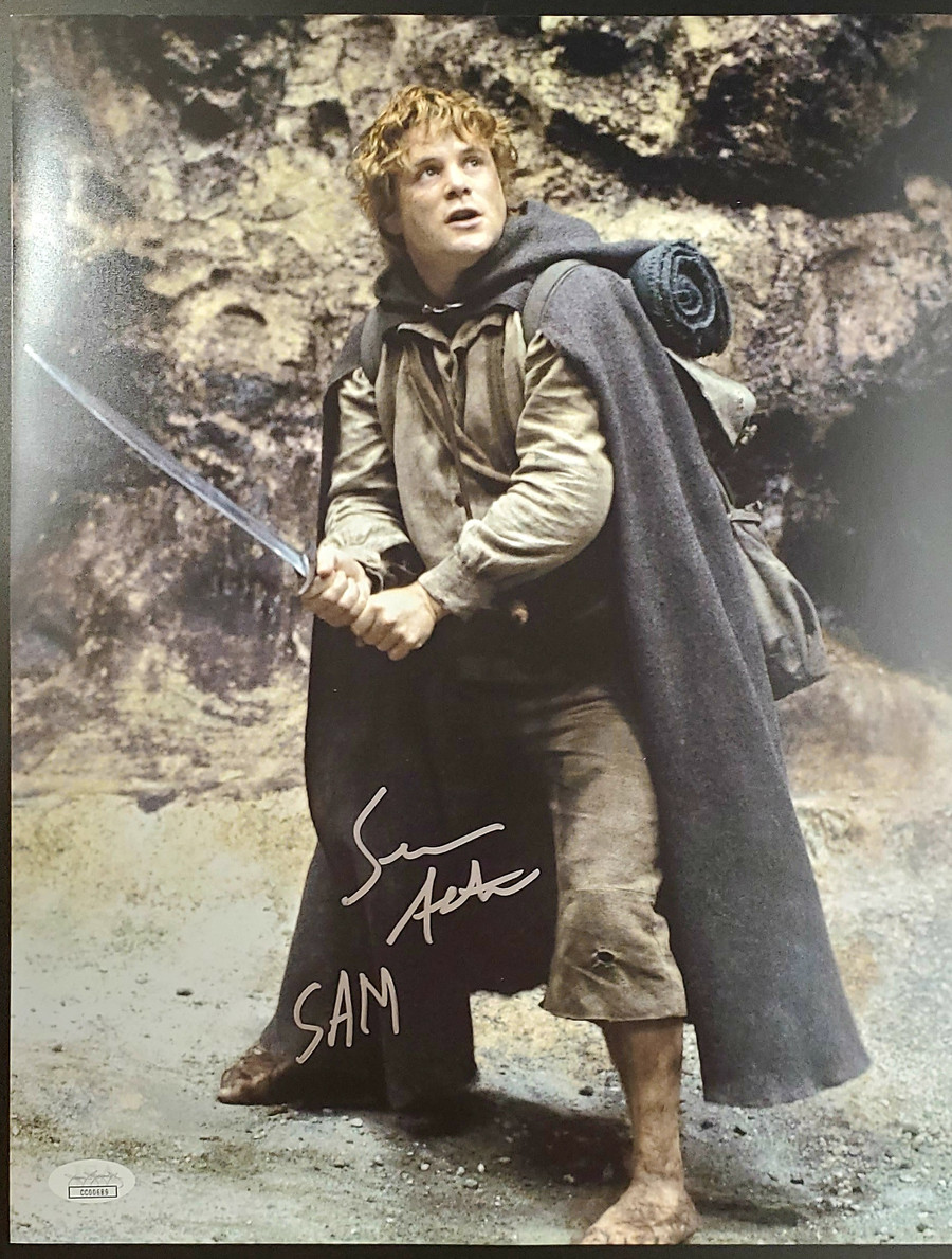 Sean Astin Autographed Lord Of The Rings 11x14 Photo