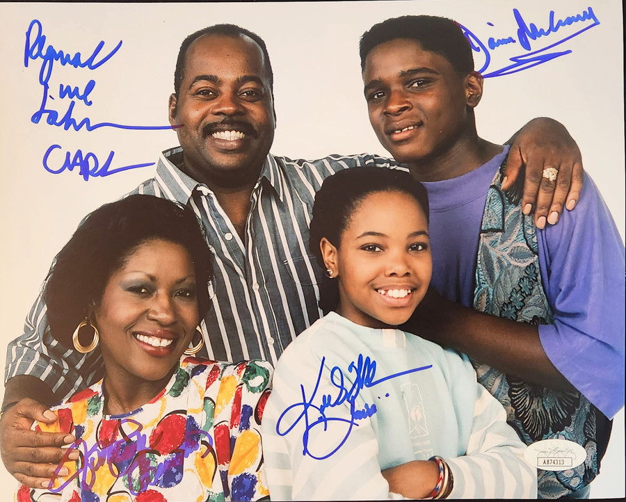 Family Matters Autographed Cast 8x10 Photo 1