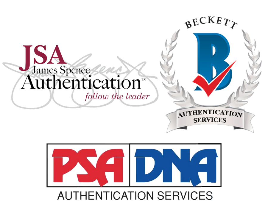 BASIC COA ON 2 AUTOGRAPHS (BECKETT, JSA, PSA)