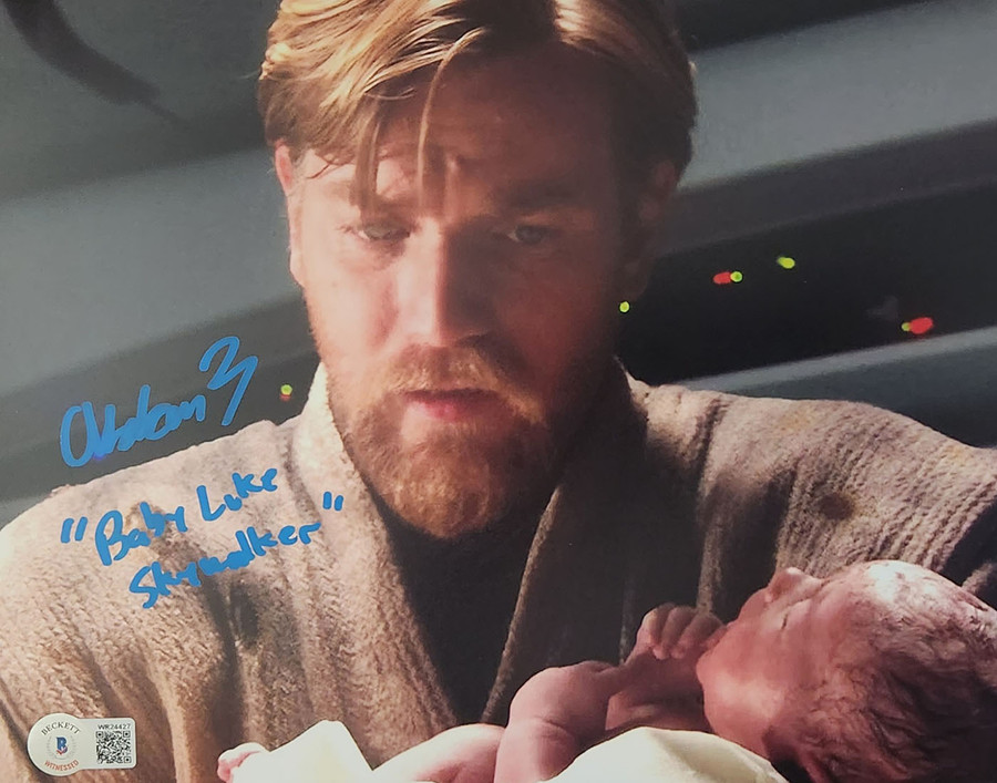 Aidan Barton Autographed Star Wars Photo 3