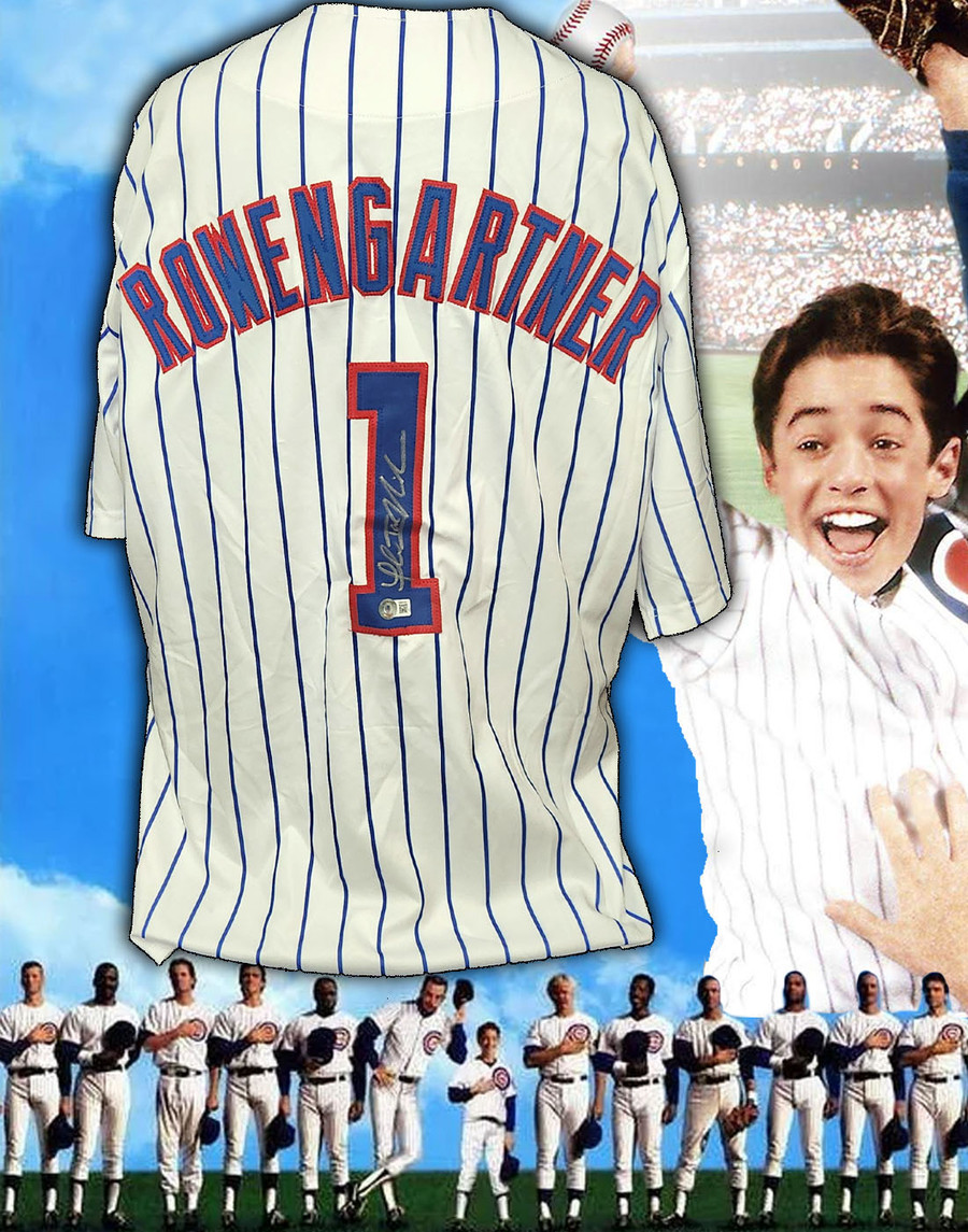 Thomas Ian Nicholas Autographed Chicago Cubs Rookie of the Year Home Jersey