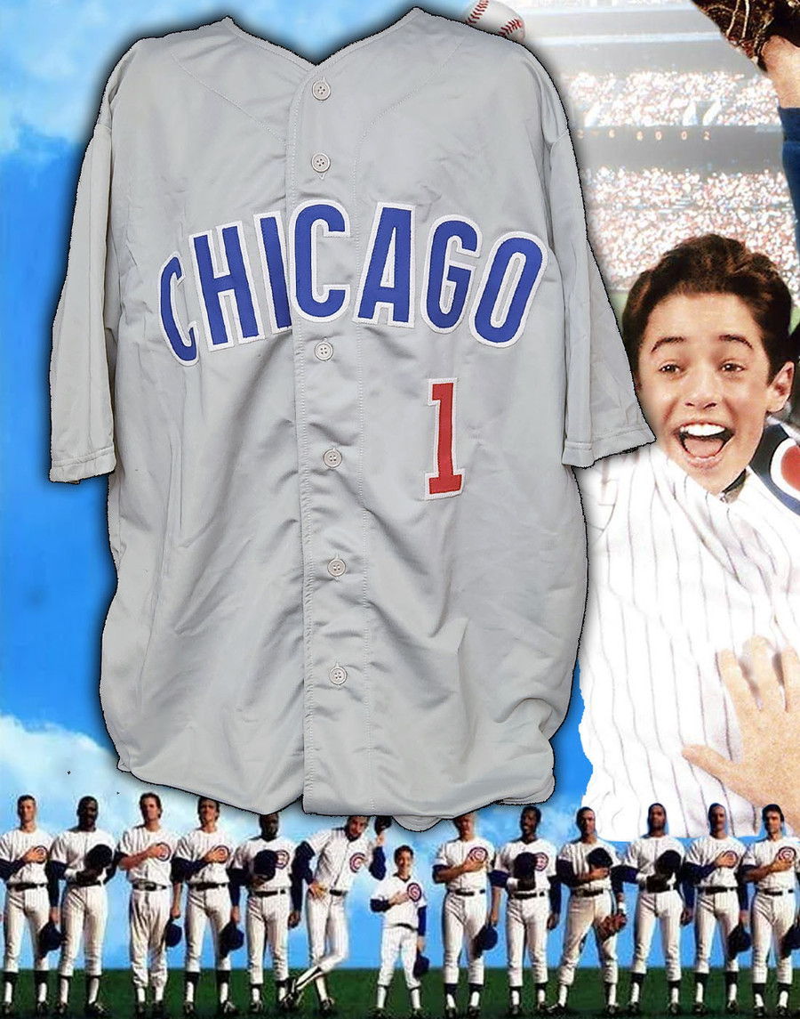 Thomas Ian Nicholas Autographed Chicago Cubs Rookie of the Year Away Jersey