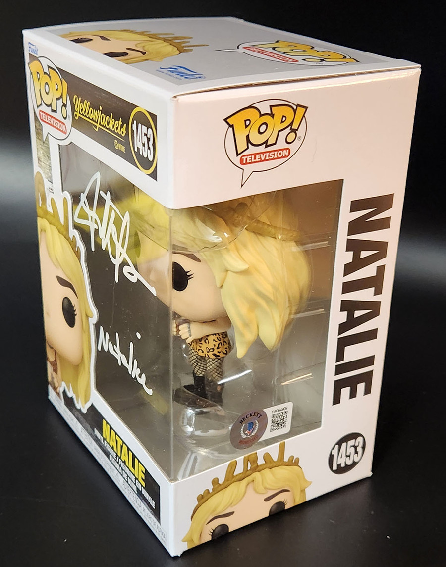 Juliette Lewis Autographed Yellow Jackets Funko Pop