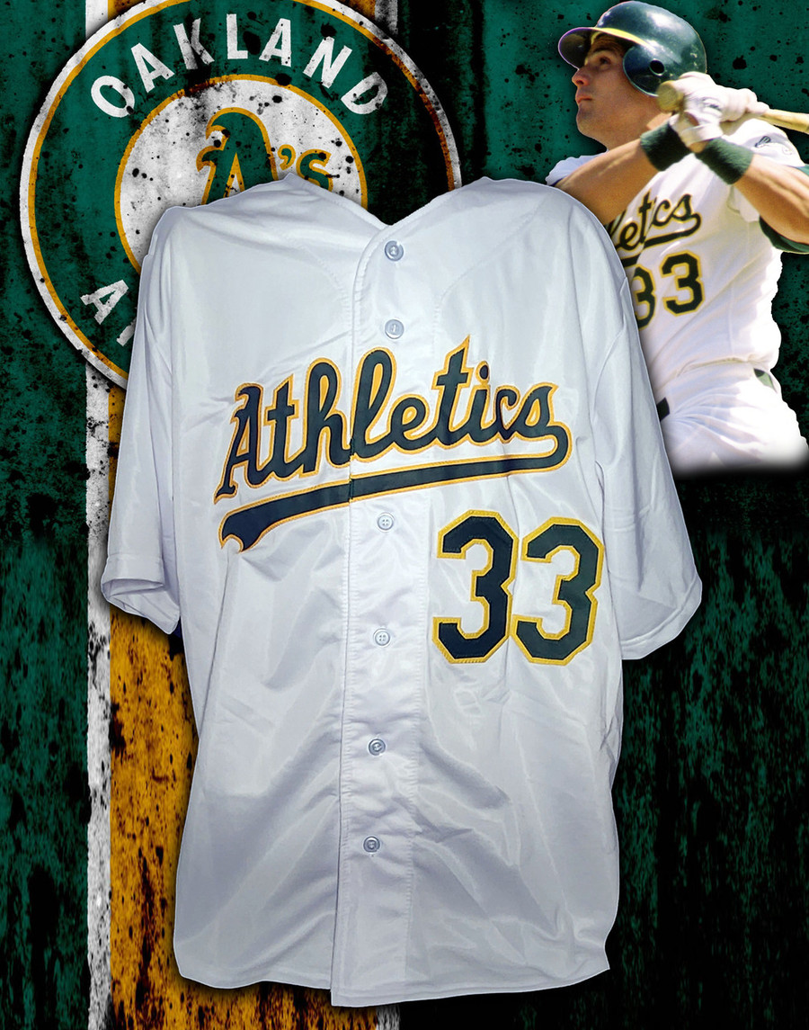 Jose Canseco Autographed Oakland Athletics Hall of Fame Jersey