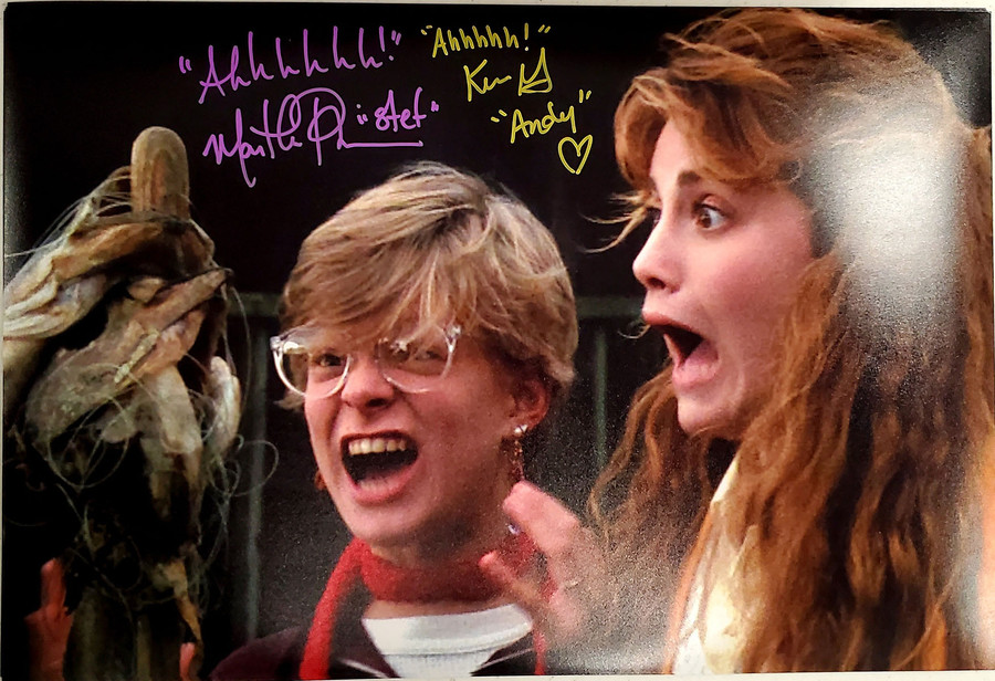 Autographed Goonie Girls 12x18 Photo 2