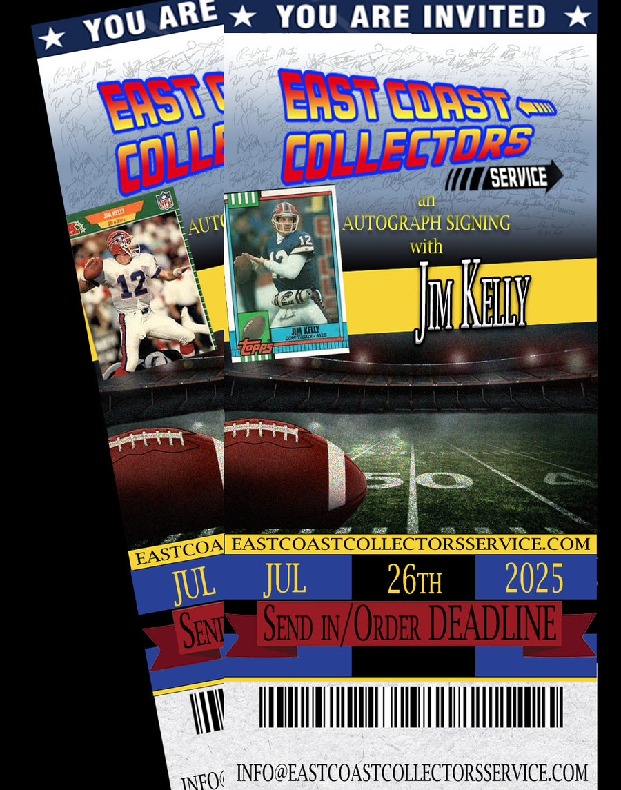 Jim Kelly Pre-Order Autograph