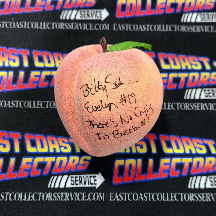 Bitty Schram Autographed Prop Peach League of their Own