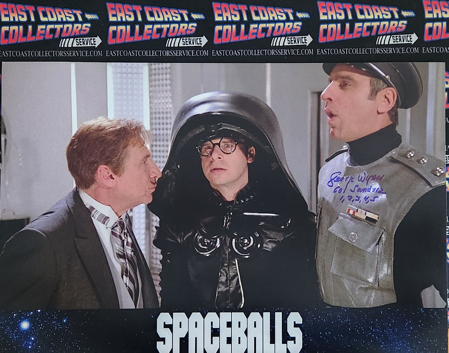 George Wyner Autographed Spaceballs Photo 4