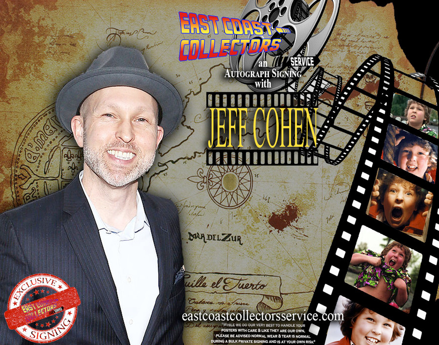 Jeff Cohen Pre Order Autograph