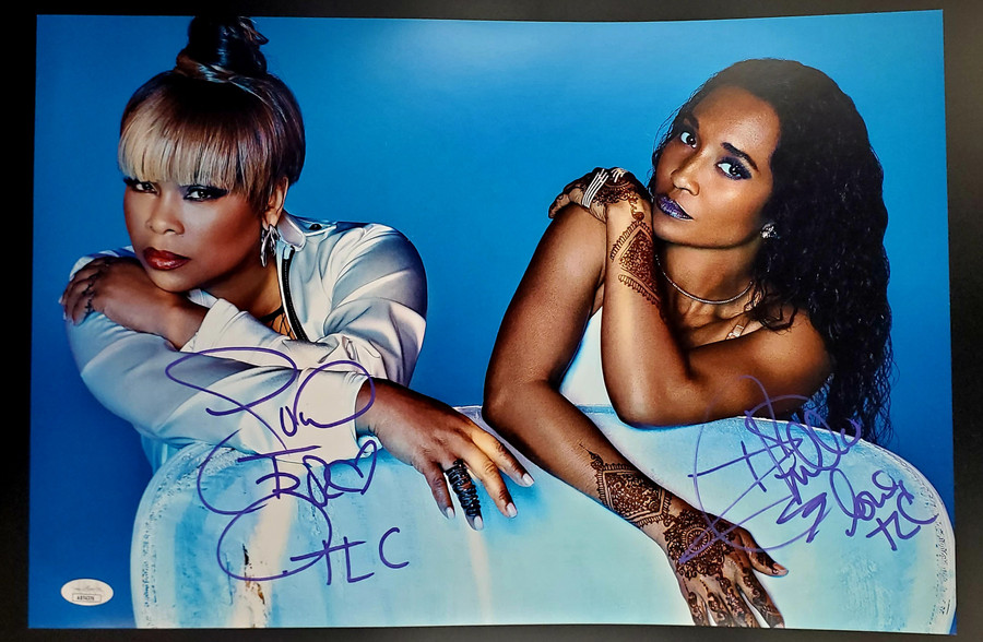 TLC Autographed 12x18 Photo