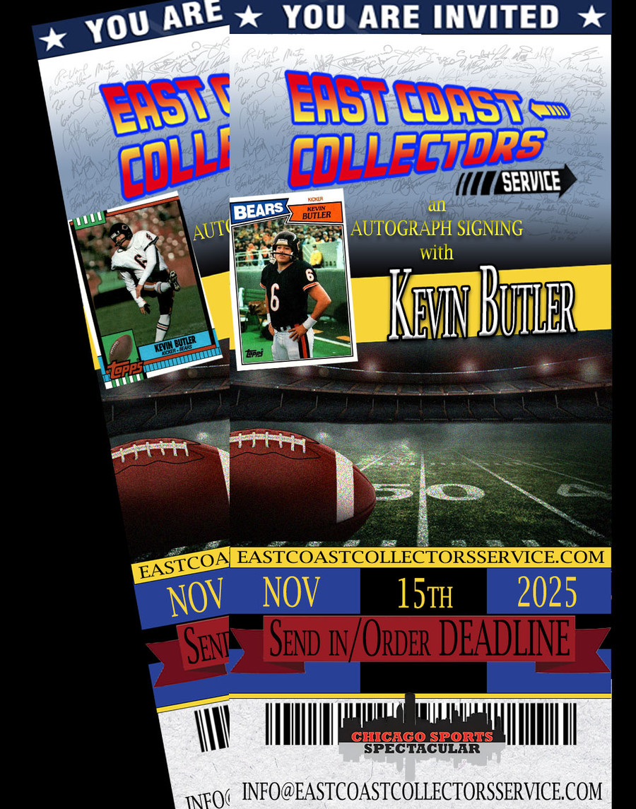 Kevin Butler Pre-Order Autograph