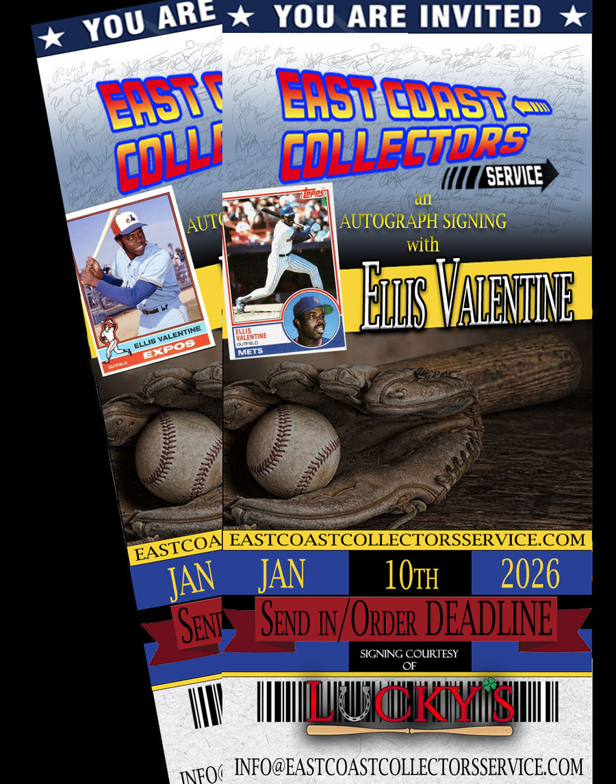 Ellis Valentine Pre-Order Autograph