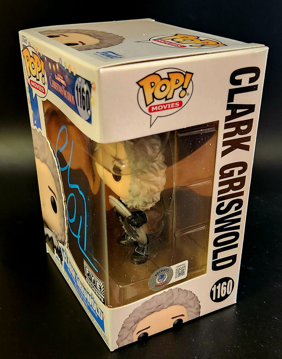 Chevy Chase Autographed Christmas Vacation Funko Pop 1160 12DAYS