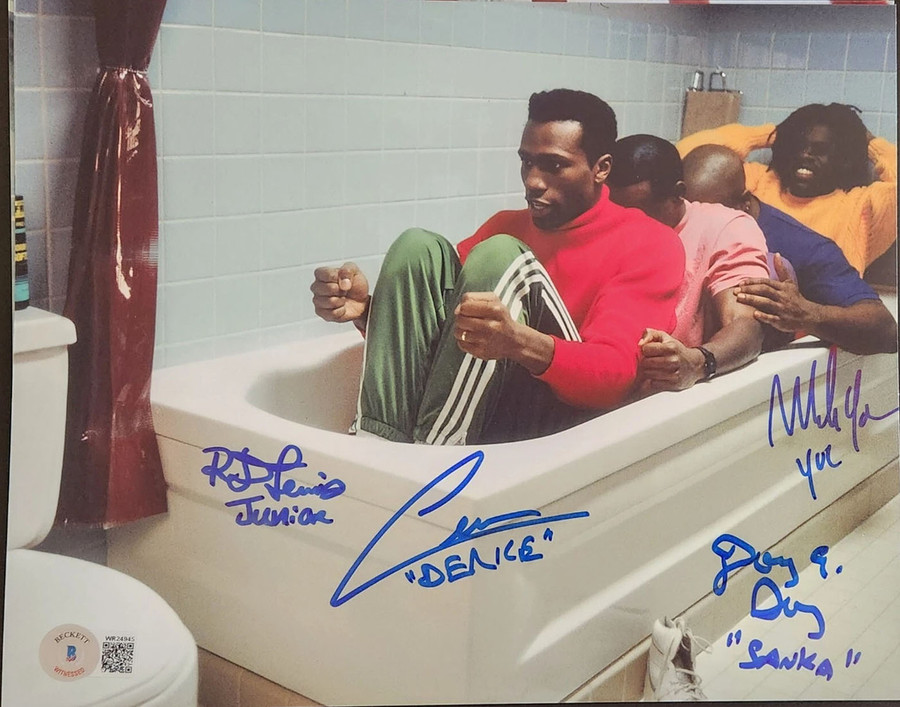 Cool Runnings Cast Autographed 11x14 Photo 5 12 DAYS