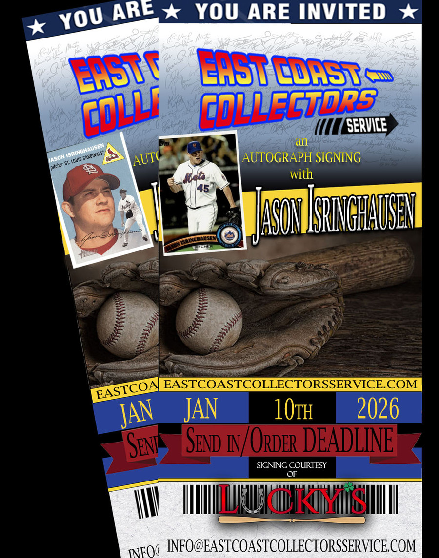 Jason Isringhausen Pre-Order Autograph