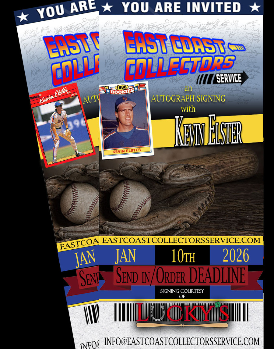 Kevin Elster Pre-Order Autograph