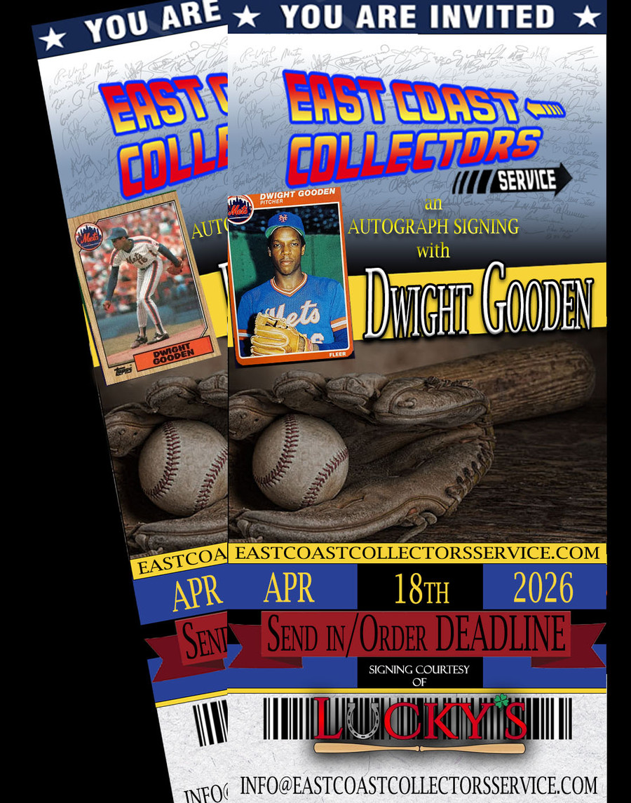 Dwight Gooden Pre-Order Autograph