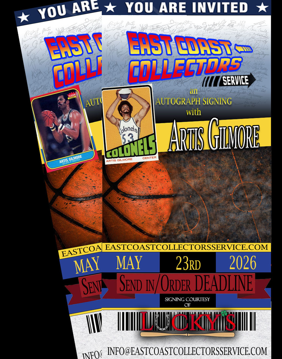 Artis Gilmore Pre-Order Autograph