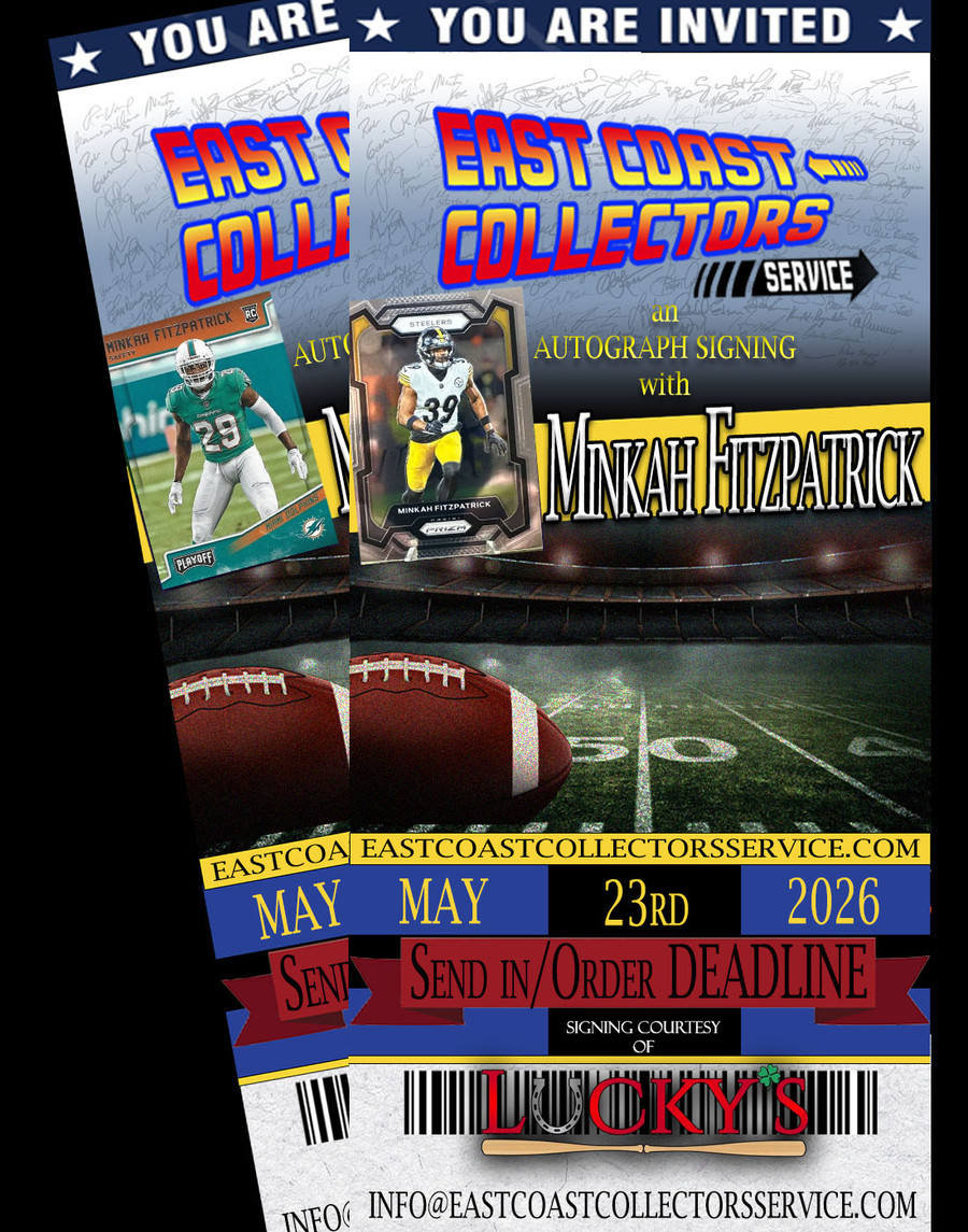 Minkah Fitzpatrick Pre-Order Autograph