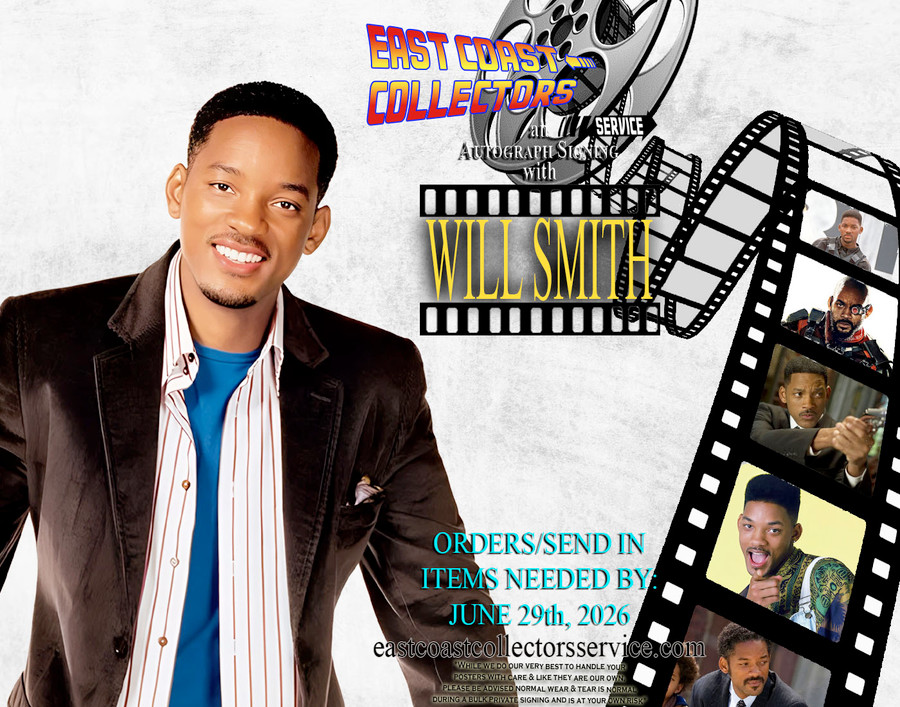 Will Smith Pre-Order Autograph