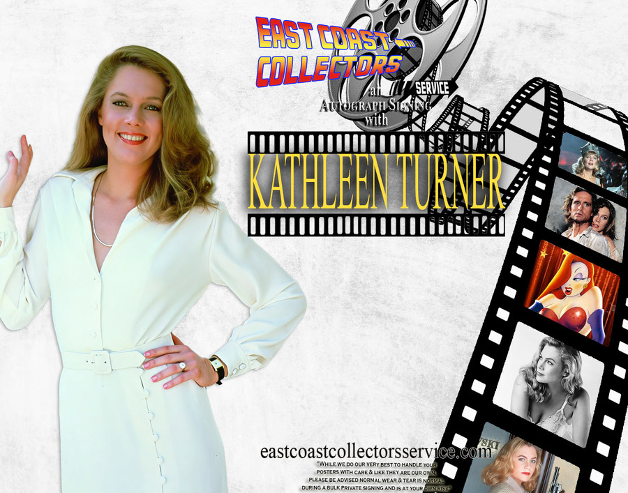 Kathleen Turner Pre-Order Autograph