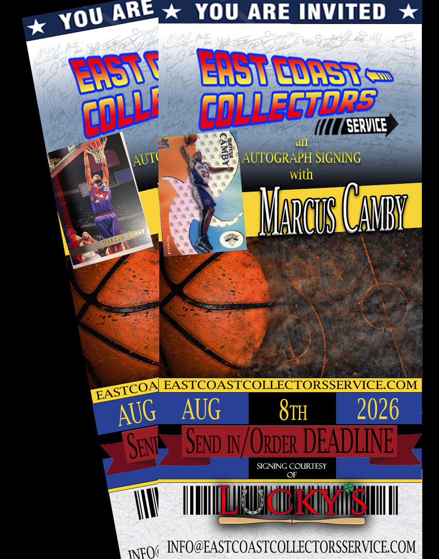 Marcus Camby Pre-Order Autograph