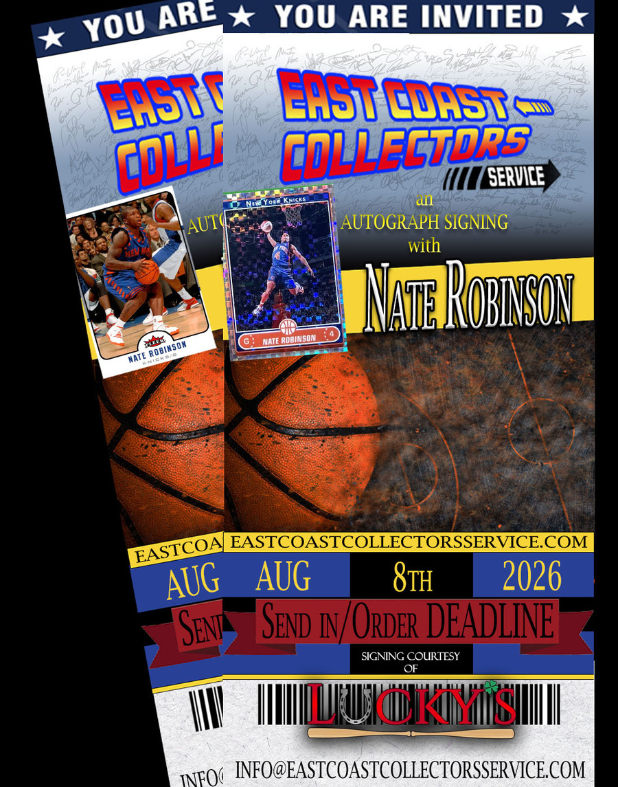 Nate Robinson Pre-Order Autograph