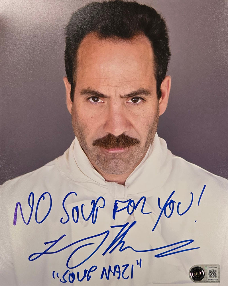 Larry Thomas Autographed Seinfeld 8x10 Photo 1