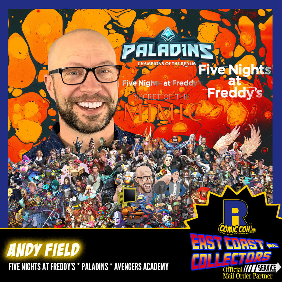 Andy Field Pre-Order Autograph