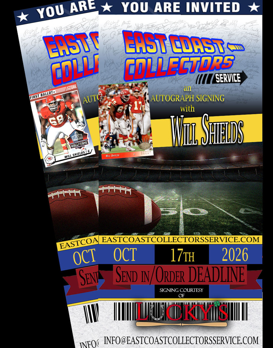 Will Shields Pre-Order Autograph