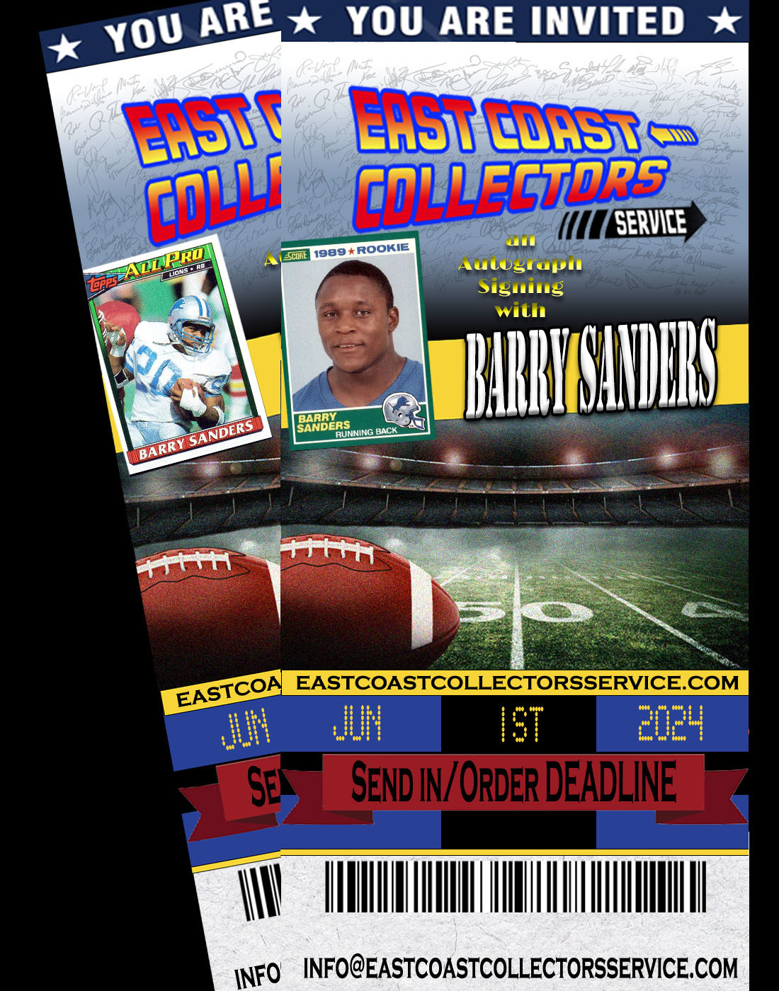 BARRY SANDERS, DETROIT LIONS, NFL, FOOTBALL, TOUCHDOWN, QUARTERBACK, AUTOGRAPH SIGNING, AUTHENTIC, AUTOGRAPHS, HALL OF FAME, SUPER BOWL, RING OF HONOR, SUPERBOWL RING, 