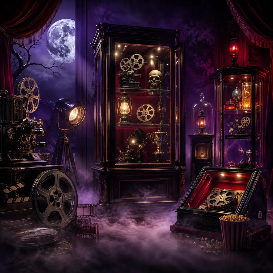 Horror movie collectibles