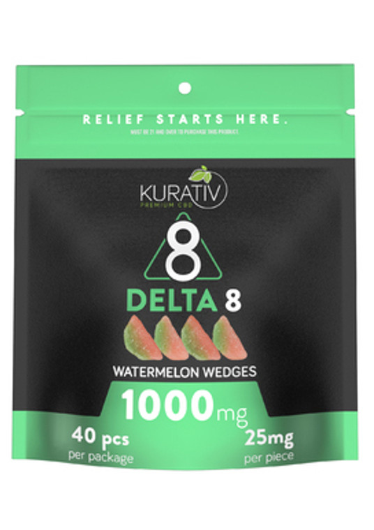 Delta 8 Watermelon Wedges 1000mg - Single