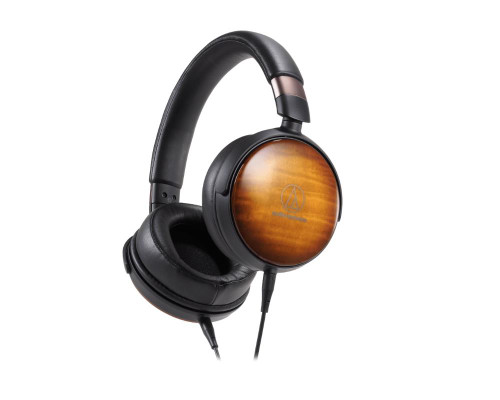 Audio Technica Portable Over-Ear Wooden Headphones ATH-WP900 (Demo Unit)