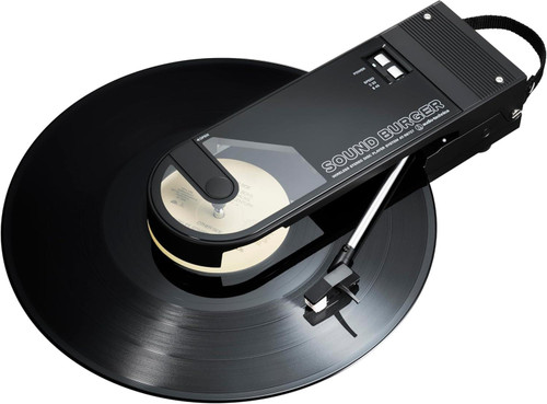 Audio-Technica Sound Burger Portable Bluetooth Turntable (Black) AT-SB727-BK