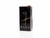FiiO M27 Titanium Alloy front view on white background showing Android home screen, gold volume knob, and side chevron LED pattern