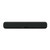 Top view of the black SR-C20A sound bar with touch controls and Yamaha logo