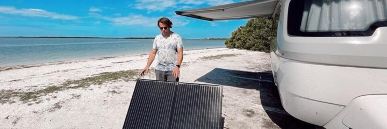 Why Folding Solar Panels Are Great for RVs and Camping