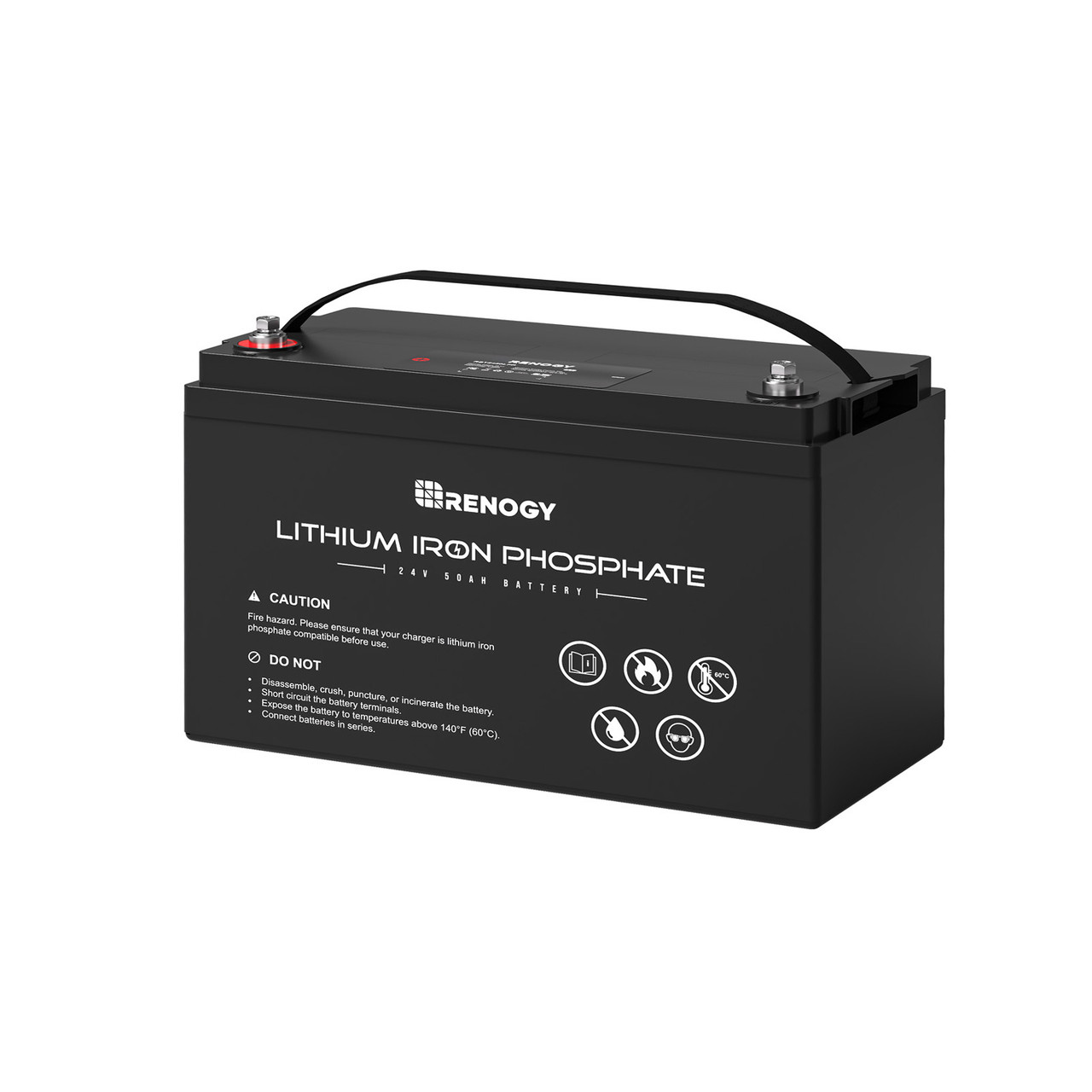 50AH Lithium Iron Phosphate Battery丨8000Cycles丨10 Years Warranty