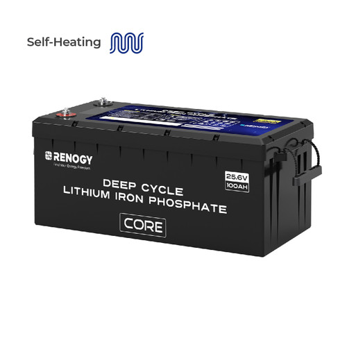 Renogy Core - 24V 100Ah  Deep Cycle Lithium Iron Phosphate Battery