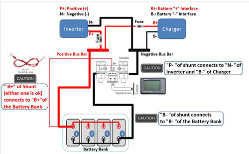 500A BATTERY MONITOR