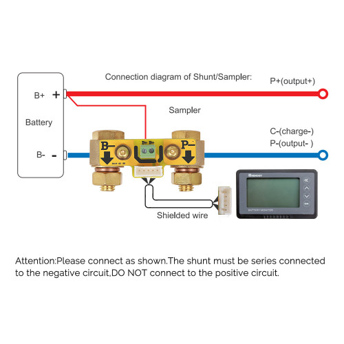 500A BATTERY MONITOR