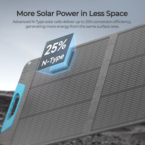 E.FLEX-CORE 100W Portable Solar Panel