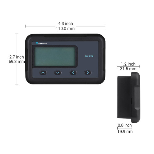 MONITORING SCREEN FOR ROVER ELITE SERIES