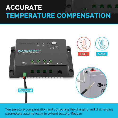 Renogy Wanderer Li 30A PWM Charge Controller