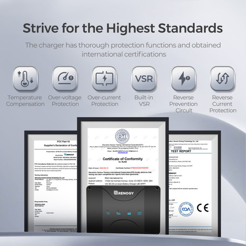 Renogy 50A DC-DC On-Board Battery Charger with MPPT