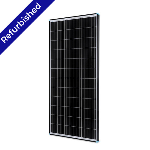Open Box Renogy 100 Watt 12 Volt Monocrystalline Solar Panel (Black Frame)